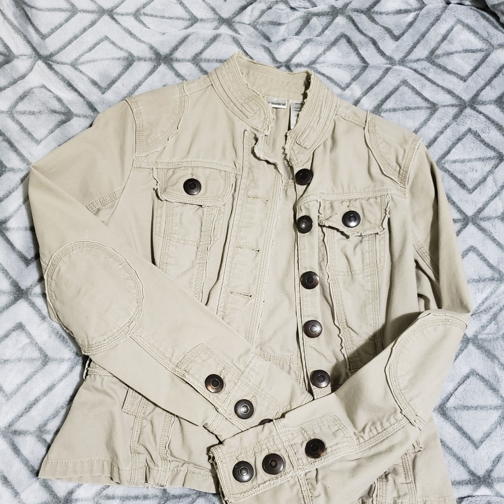 No boundaries tan jacket